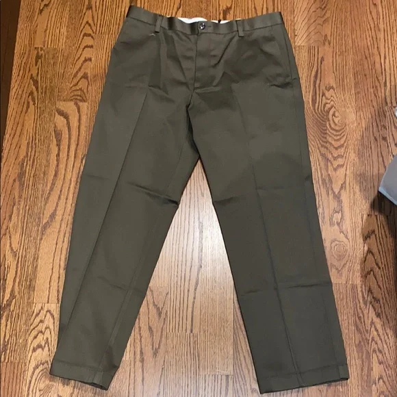 Men's Docker Pants - Navy and Olive - Picture 5 of 7
